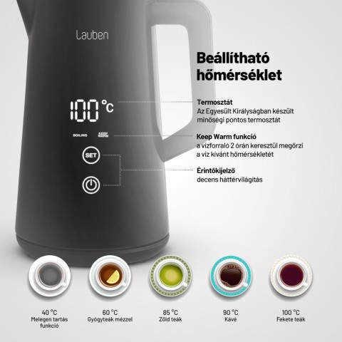 Lauben Electric Kettle 1800BC Vízforraló Lauben Electric Kettle 1800BC Vízforraló